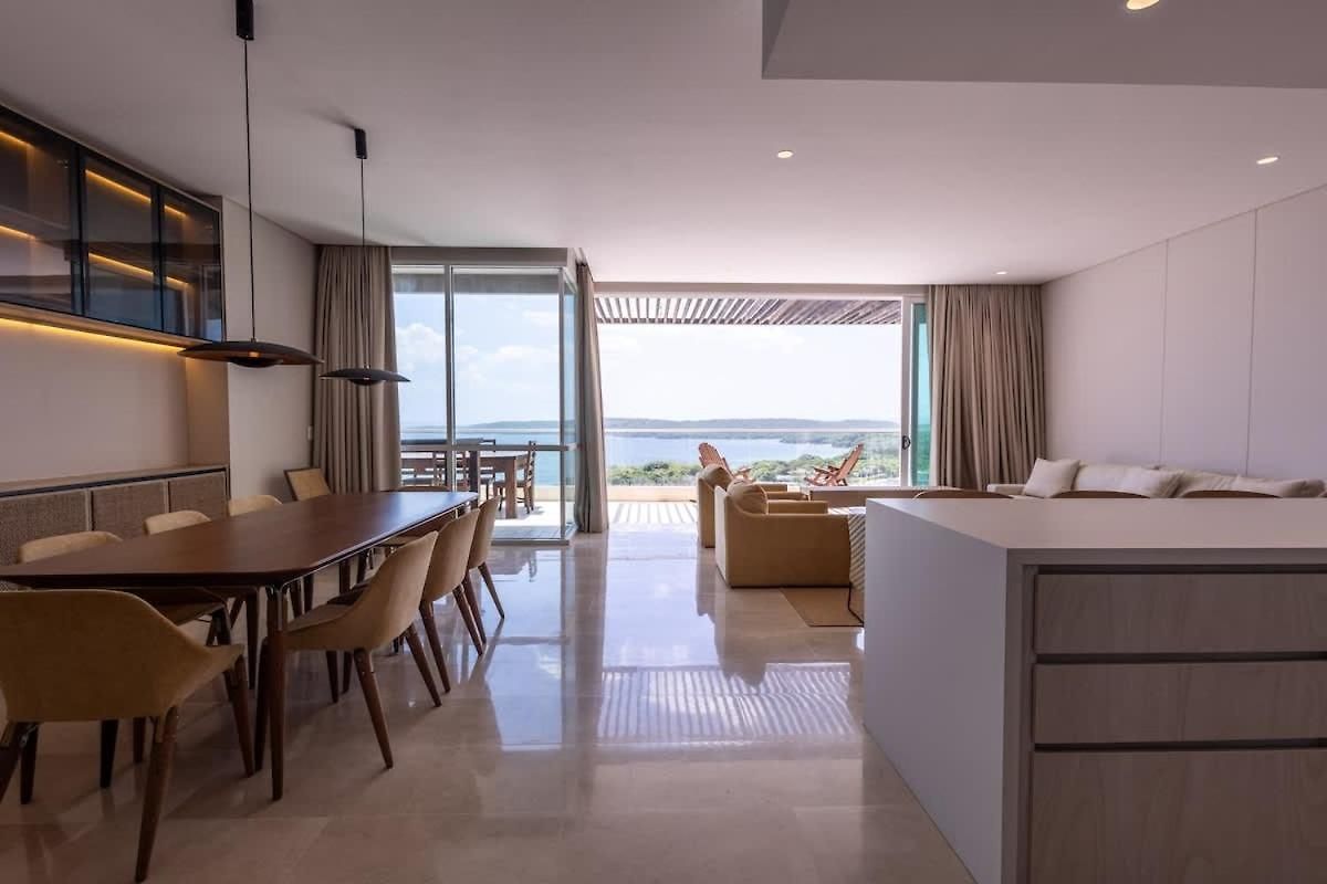 Apartamento Caribbean Sea Views 3br Penthouse F1 Cartagena
